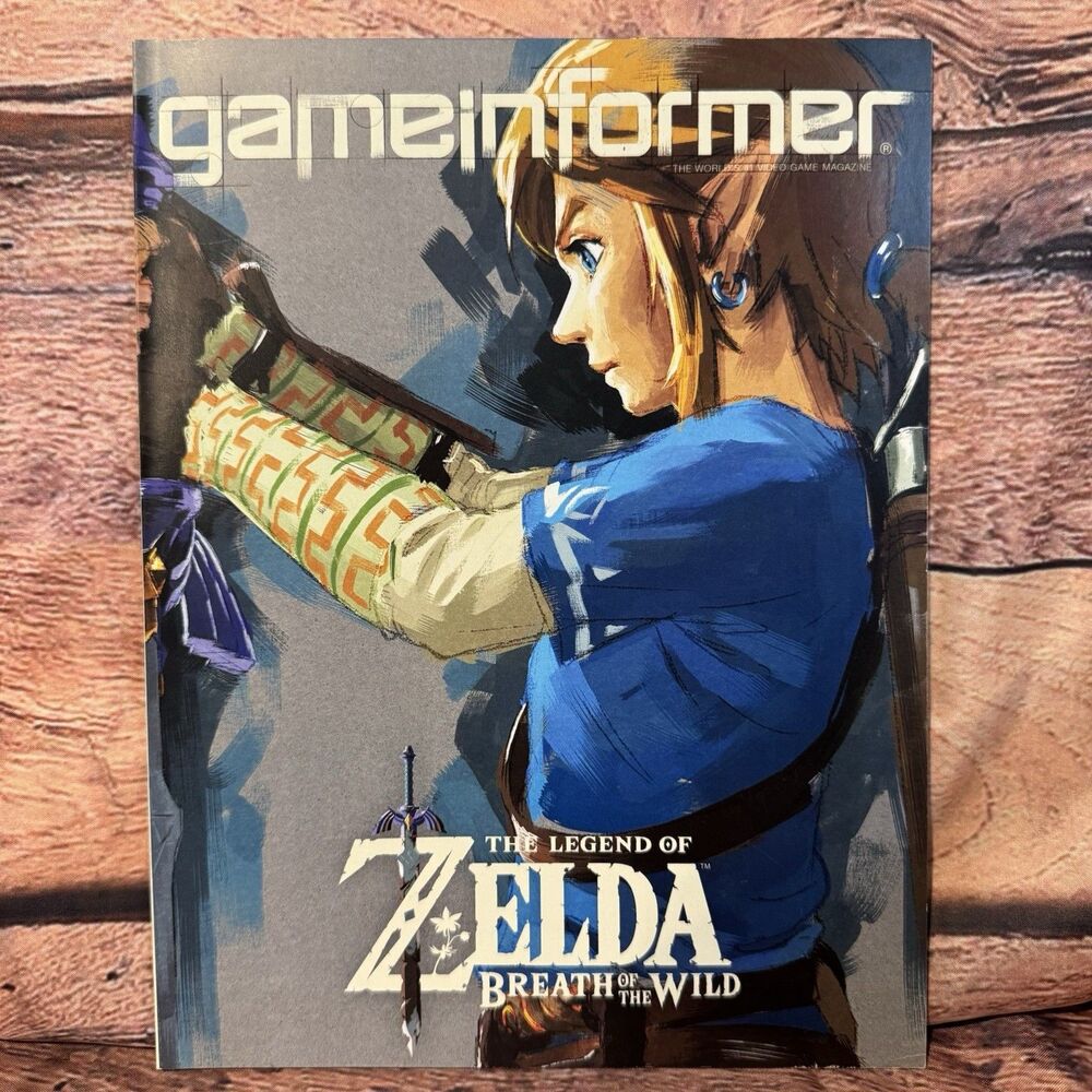 Game Informer Magazine Issue 287 March 2017 Zelda Breath of the Wild Nintendo